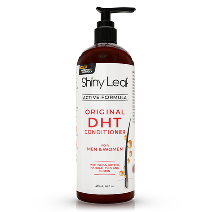 DHT Blocker Hair Loss Conditioner with Castor Oil &amp; Biotin — 16 oz by Shiny Leaf