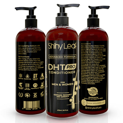 DHT Pro Shampoo and Conditioner with Procapil and Capixyl by Shiny Leaf