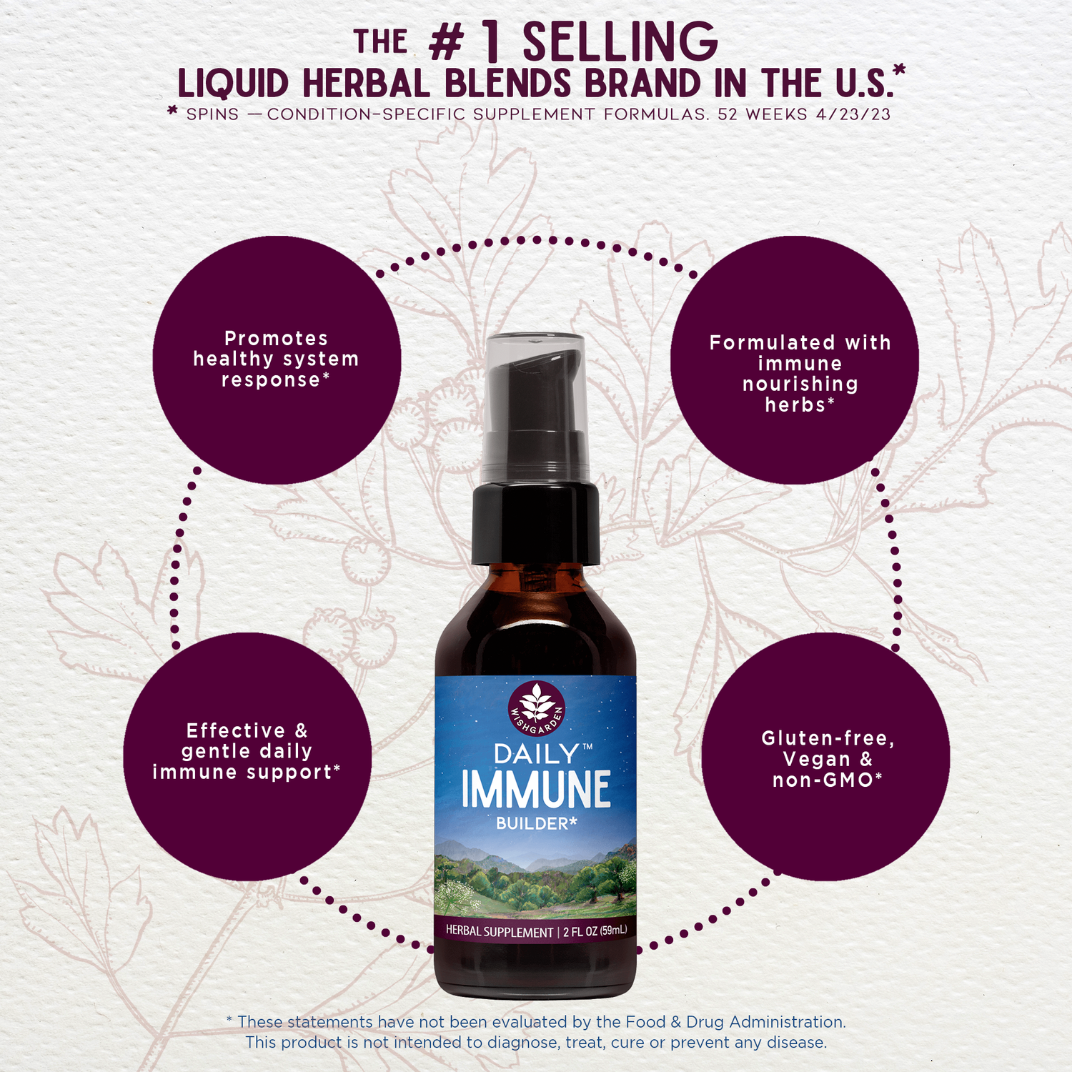 Daily Immune, Builder by WishGarden Herbs