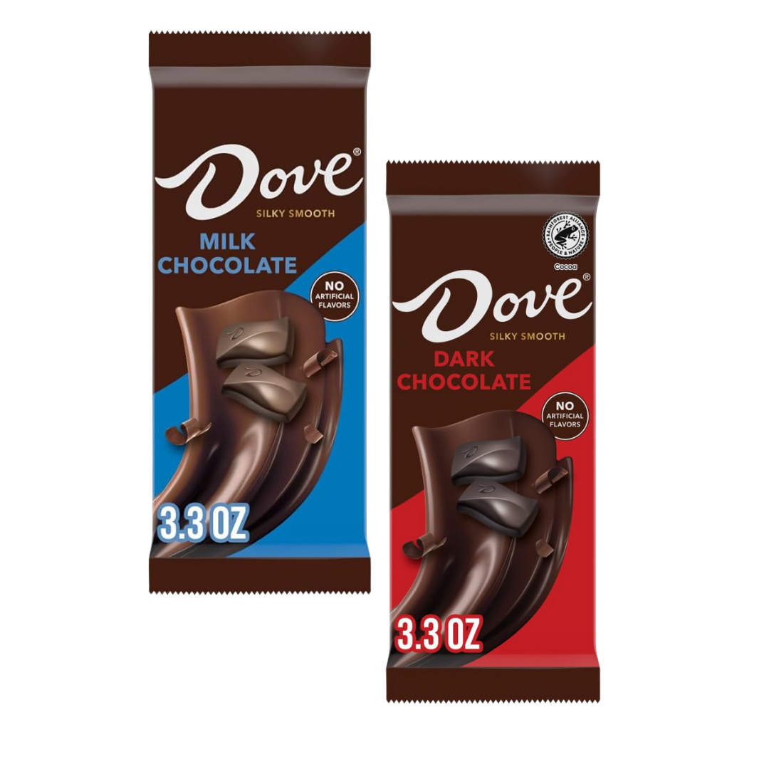 Dove Chocolate Bars – Variety (3.3 oz) by Farmacias Savia
