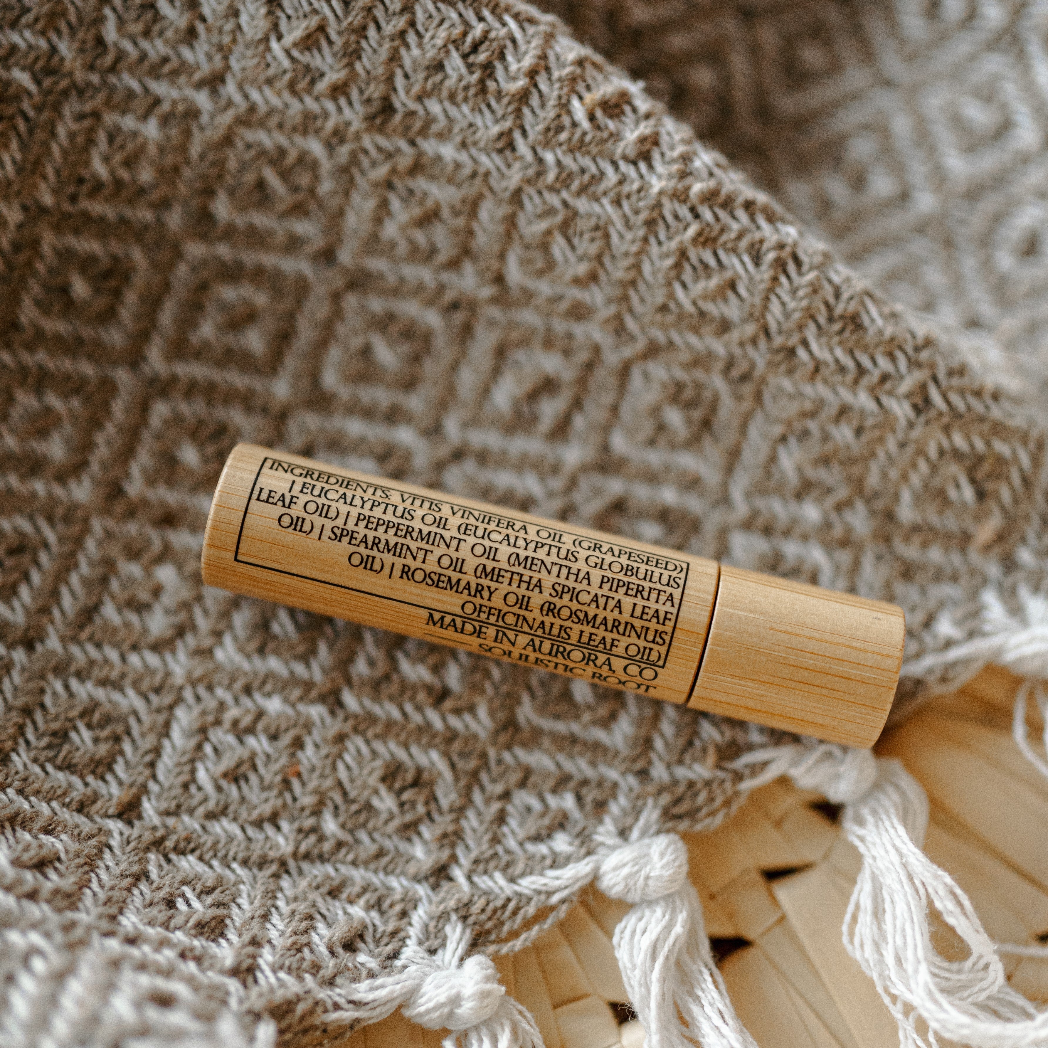 Eucalyptus Mint Bamboo Roller by Soulistic Root