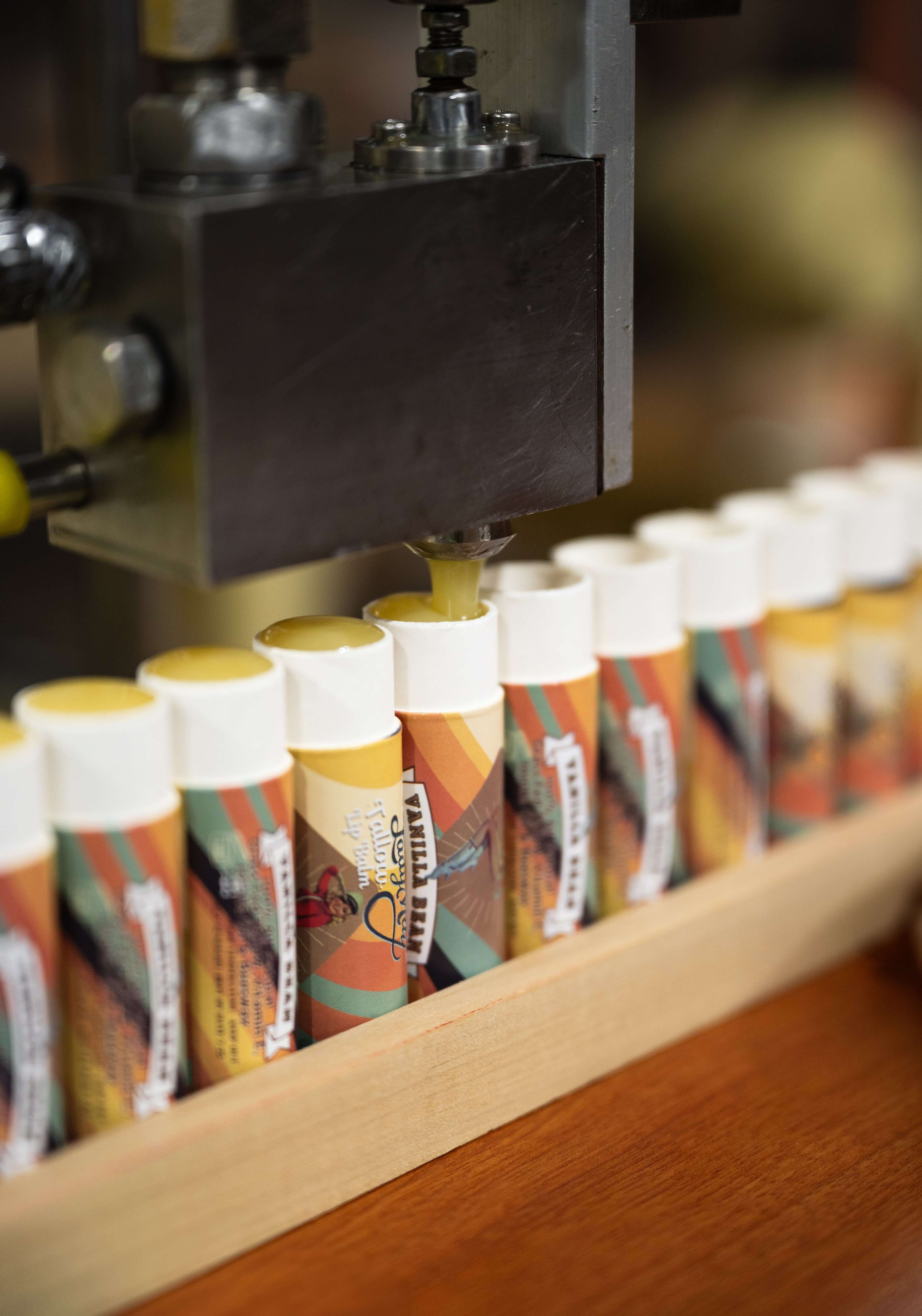 Tallow Lip Balm - CHOOSE A FLAVOR - Natural Beef Tallow Lip Moisturizer with Beeswax &amp; Jojoba Oil by Lady May Tallow