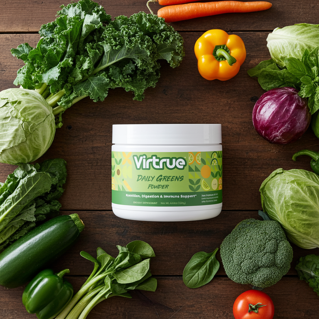 Daily Greens Powder by Virtrue