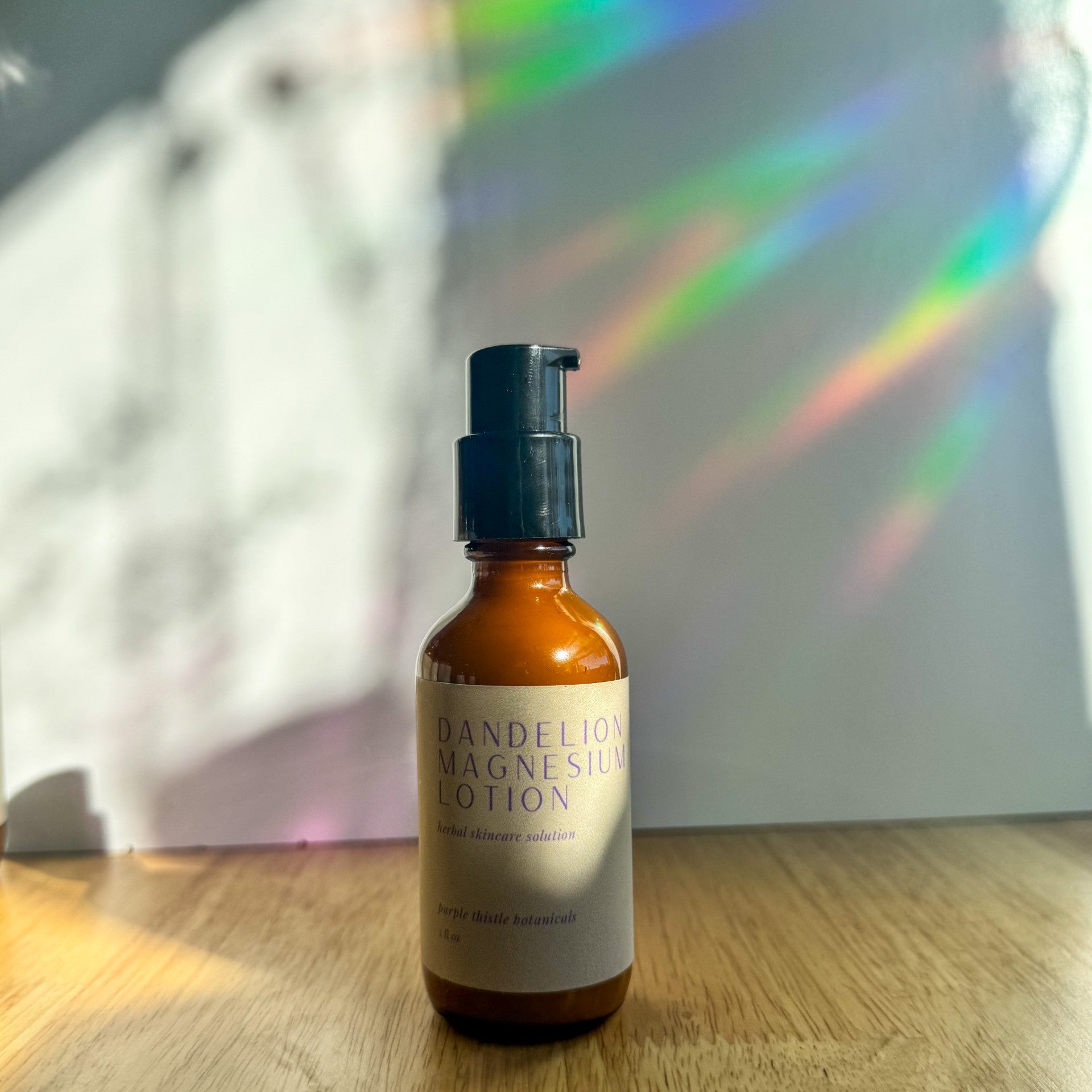 Dandelion Magnesium Lotion by Purple Thistle Botanicals