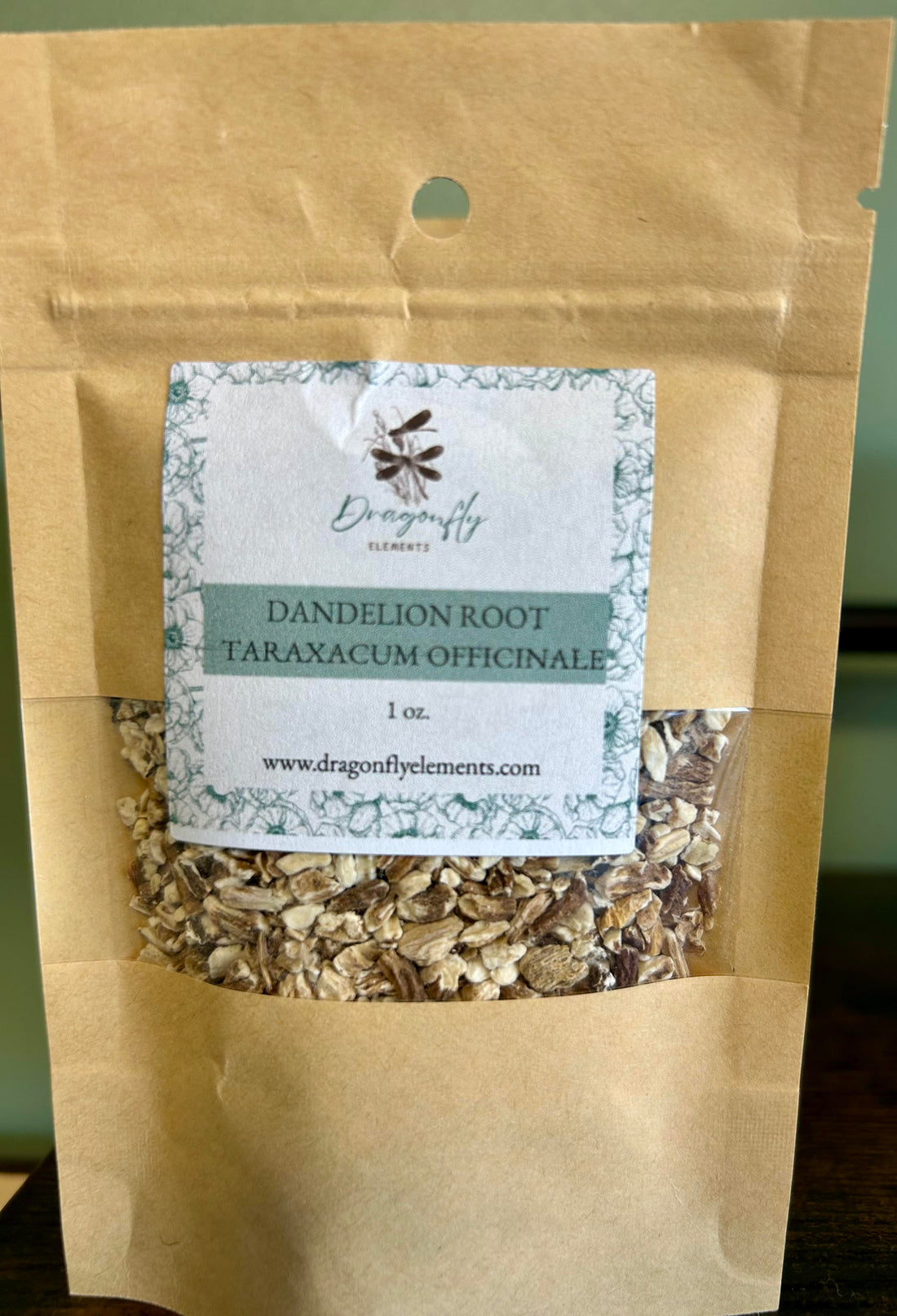 Dandelion Root, Organic - 1oz by Dragonfly Elements