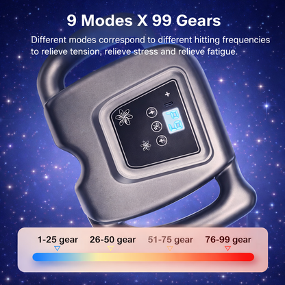 ThermaPulse™ Deep Tissue Massage Gun – Percussion &amp; Heat Therapy by Zorelie.co