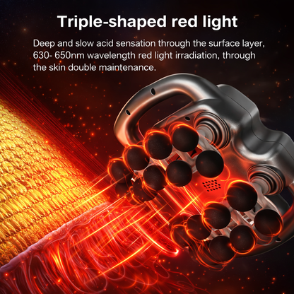 ThermaPulse™ Deep Tissue Massage Gun – Percussion &amp; Heat Therapy by Zorelie.co