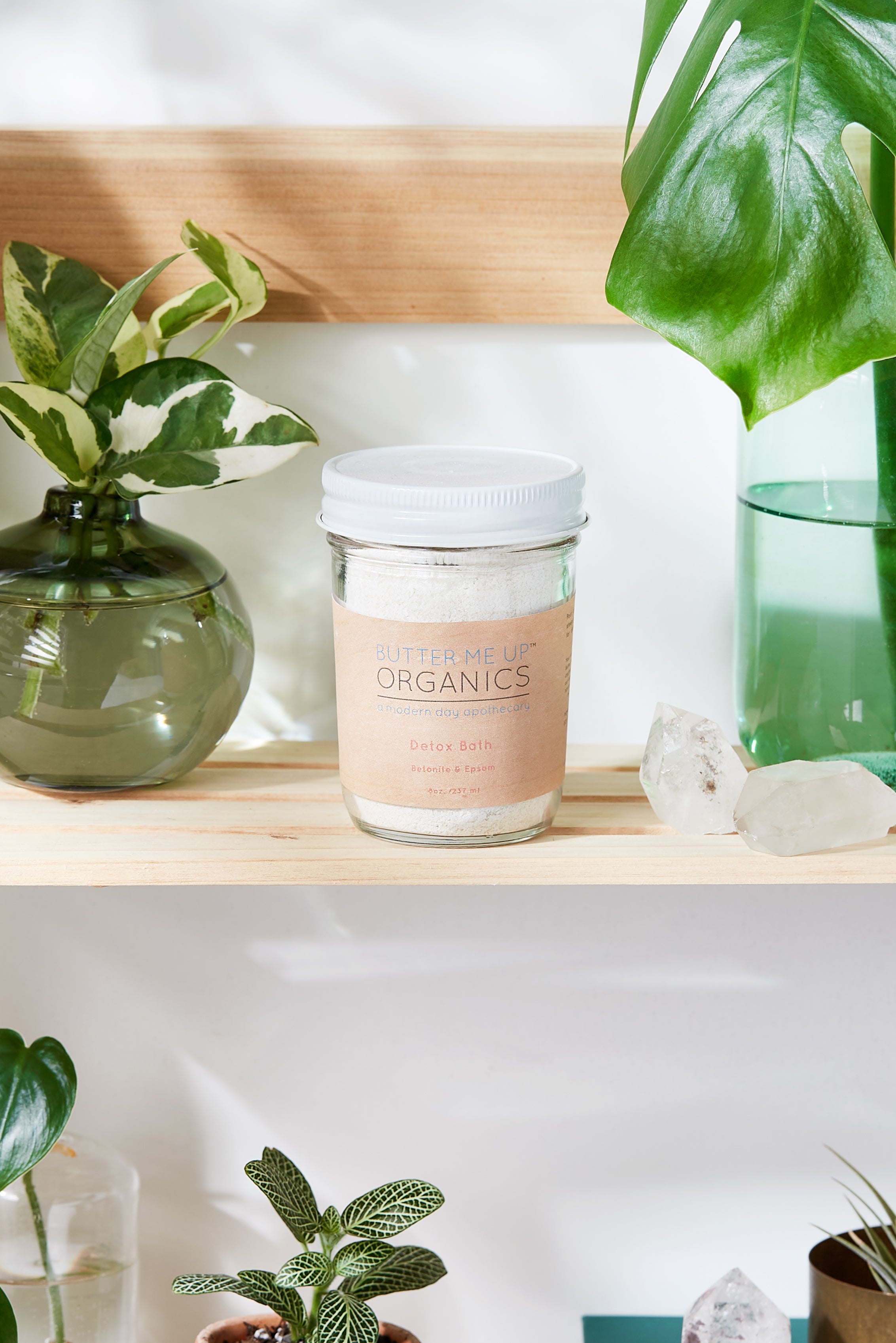Detox Bath Epsom Salt Clay Essential Oil Soak Organic Vegan by Butter Me Up Organics