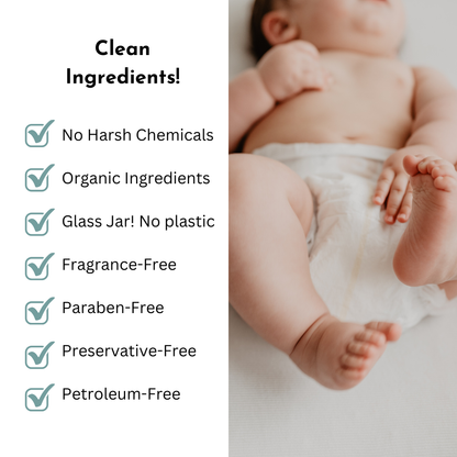 Baby Diaper Rash Relief Balm by Irene Organics