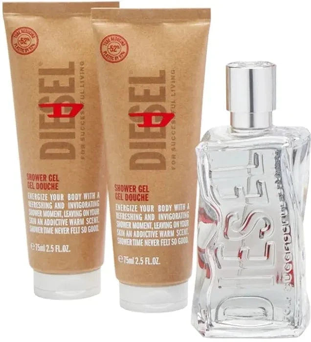Diesel D By Diesel For Men (3pc Gift Set) by perfumesandrea