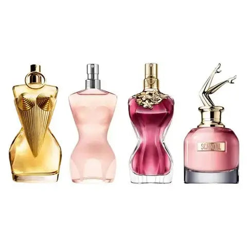 Discovery Set By Jean Paul Gaultier For Women 4Pcs Set EDP Spray (Miniatures) by perfumesandrea