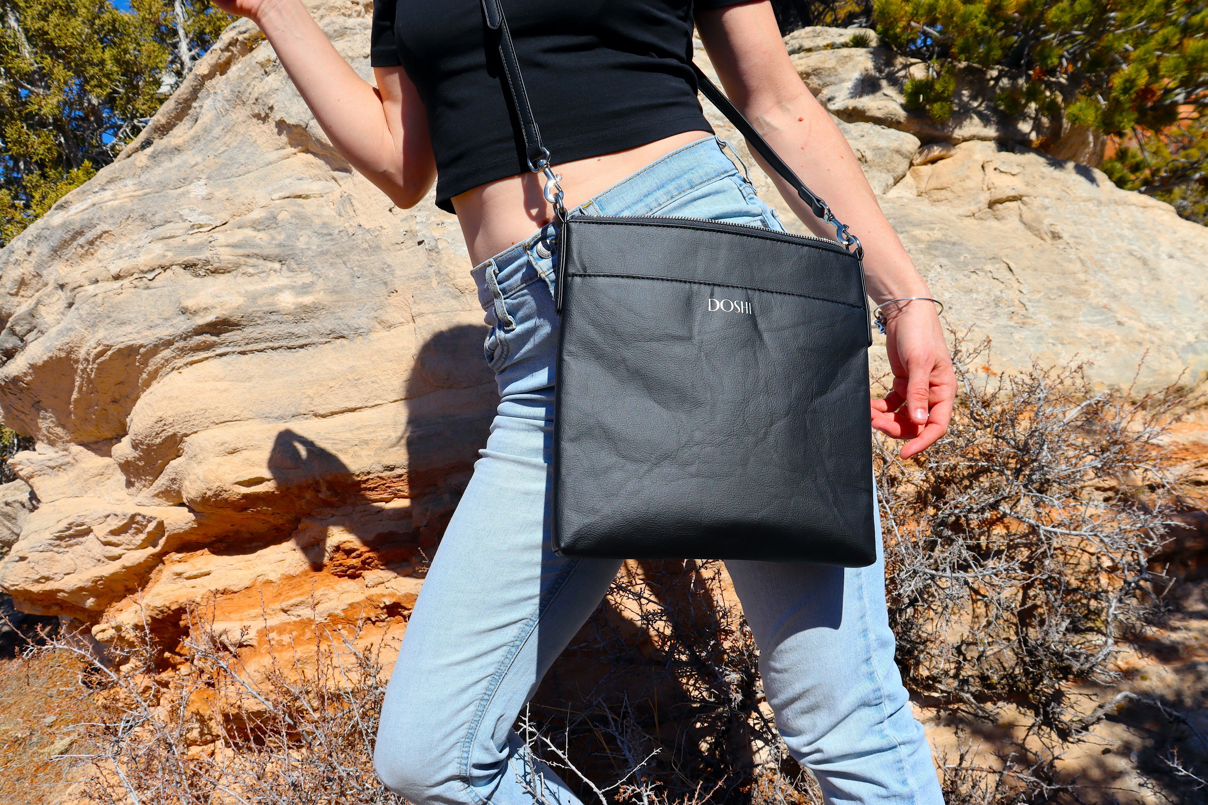 Pinatex Crossbody Bag by Doshi FCSA