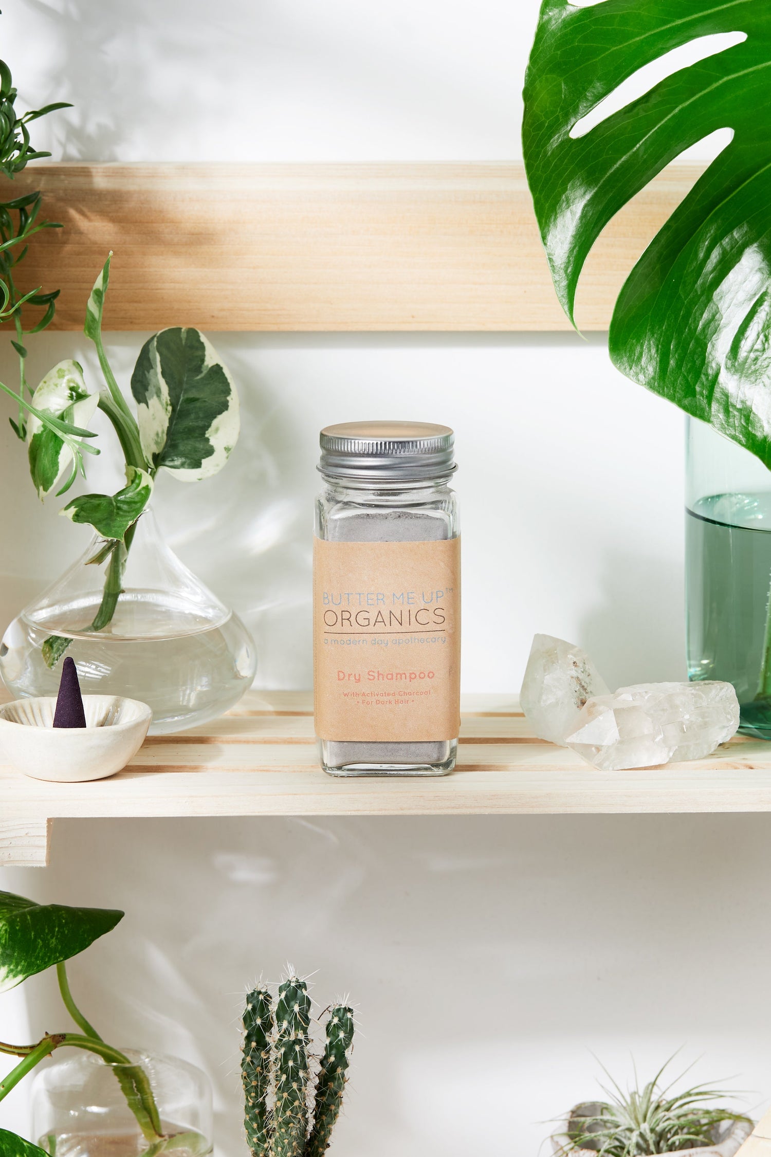 Natural Organic Dry Shampoo No Butane by Butter Me Up Organics