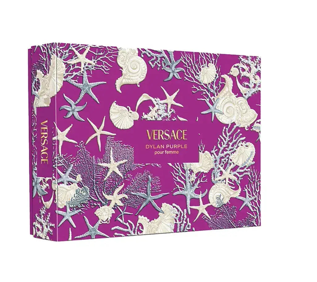 Dylan Purple By Versace For Women 4Pcs Set EDP Spray by perfumesandrea