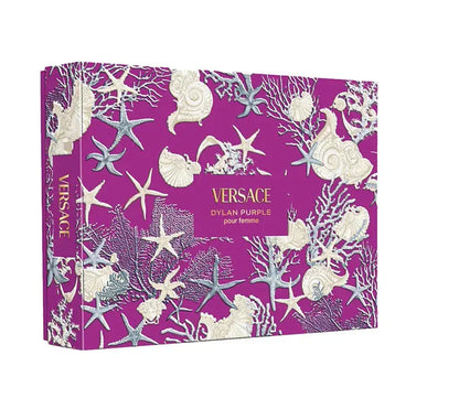Dylan Purple By Versace For Women 4Pcs Set EDP Spray by perfumesandrea