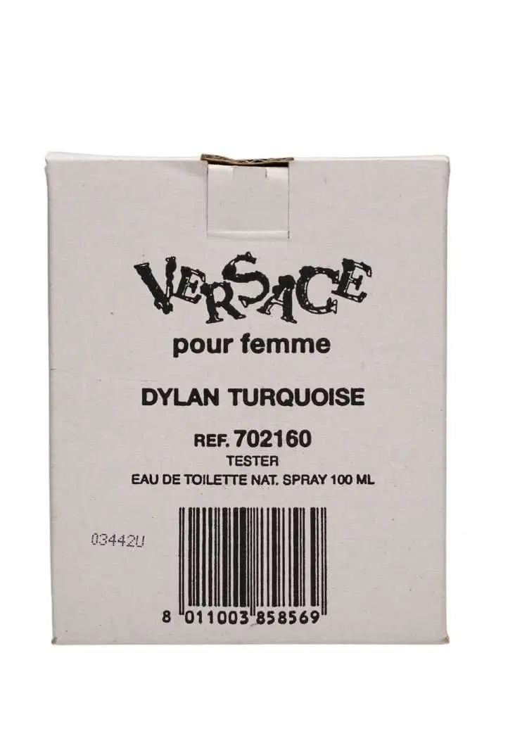 Dylan Turquoise By Versace For Women 3.4oz EDT Spray (TESTER) by perfumesandrea
