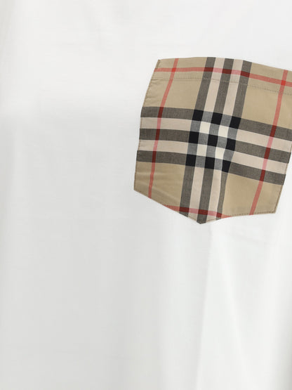 Burberry Women Archive Check Pocket T-Shirt by Luosophy