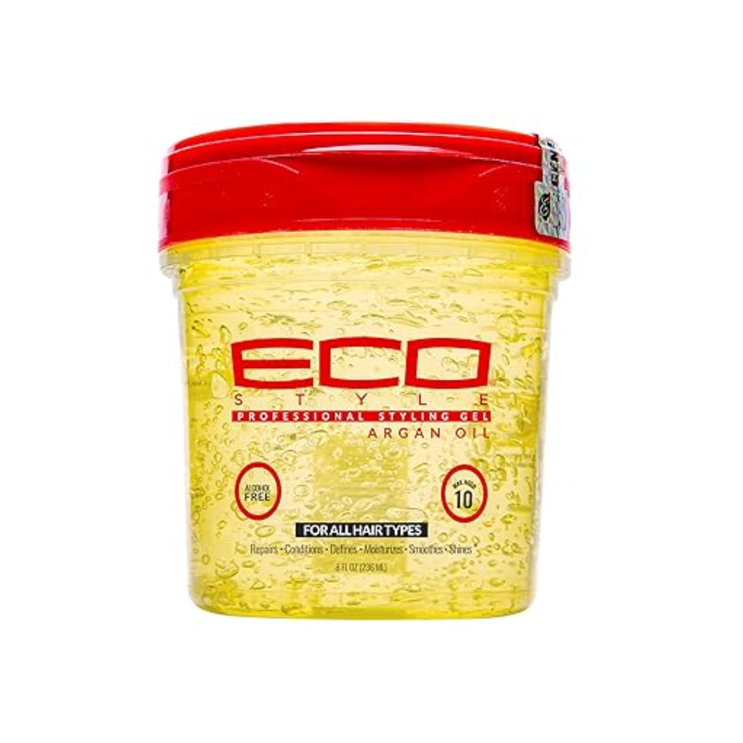 Eco Style 50% More Argan Oil Styling Gel (12 oz) by Farmacias Savia