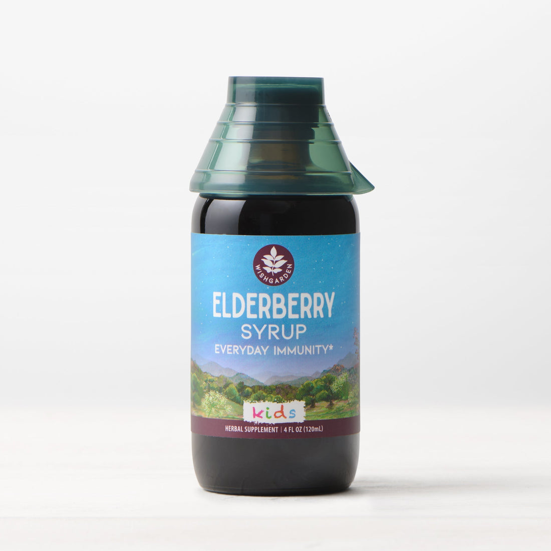 Elderberry Syrup, Everyday Immunity for Kids by WishGarden Herbs