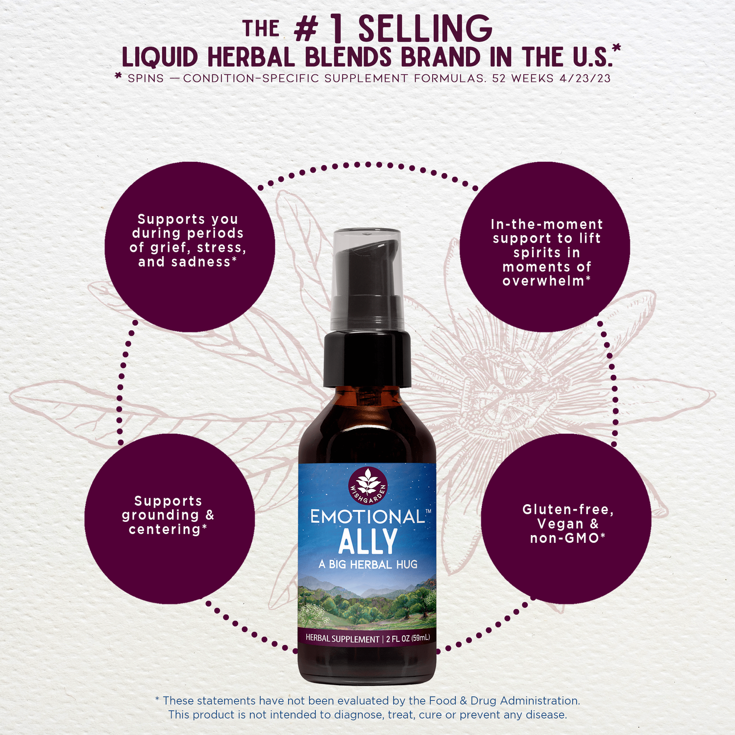Emotional Ally, A Big Herbal Hug by WishGarden Herbs