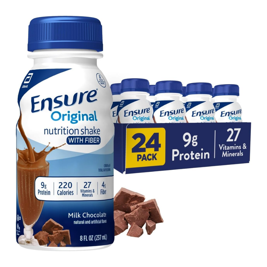 Ensure Nutrition Shake Chocolate Flavor 8 oz Bottles (24 pack) by Farmacias Savia
