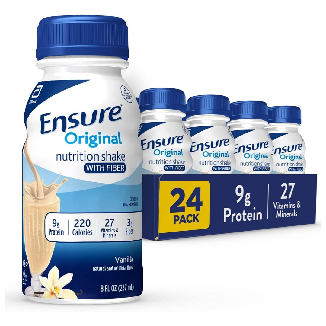 Ensure Nutrition Shake Vanilla Flavor 8 oz Bottles (24 pack) by Farmacias Savia