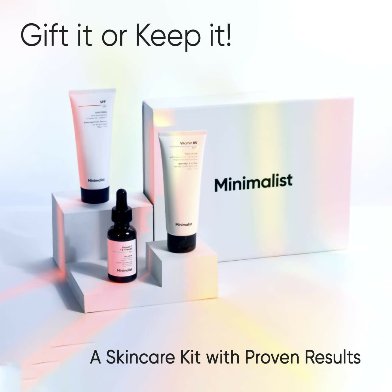 Minimalist Glow &amp; Protect Skincare Kit by Dista