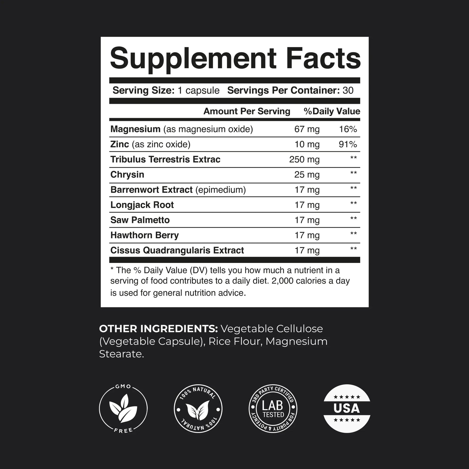 ERECTONINMD TESTOSTERONE SUPPORT COMPLEX by RevitMe - Supplements Store
