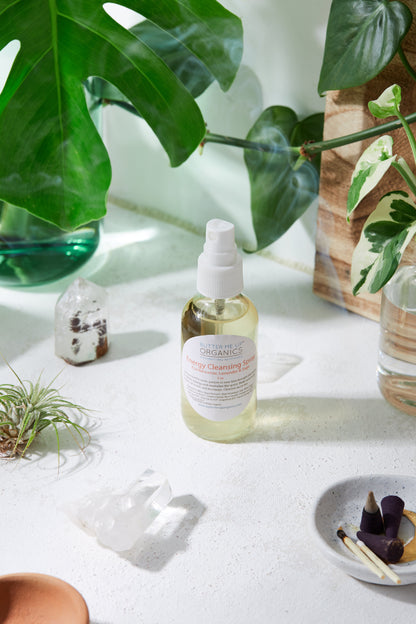 Organic Energy Cleansing Spray / Smudge Spray / Space Clearing / Energy Cleansing / Aura Cleansing / Purifying / Cleanse Negative Energy / by Butter Me Up Organics