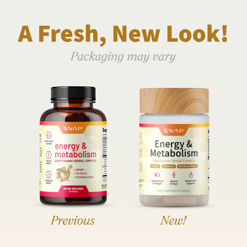Energy &amp; Metabolism - Buy 2 Get 1 Free by Snap Supplements