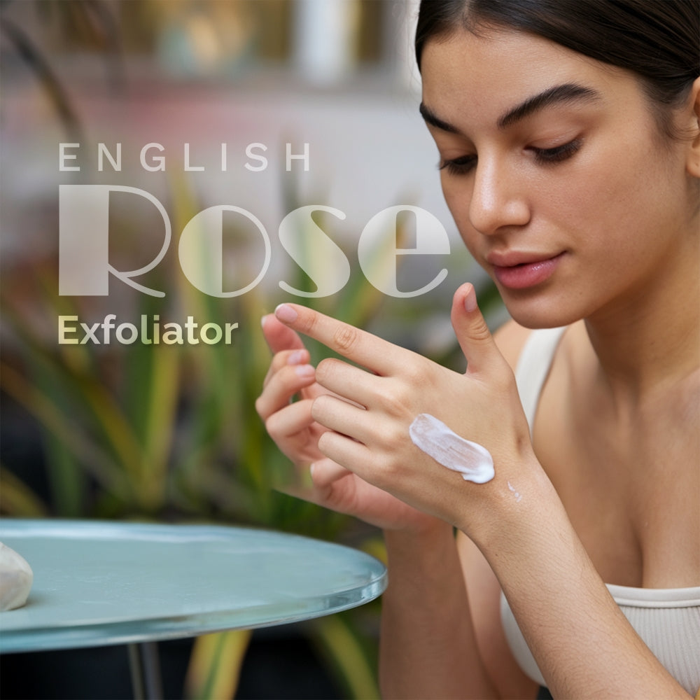 SkinSanity® English Rose Facial Exfoliator Brightening Skin Polish 0.5 oz by Best Clean Beauty