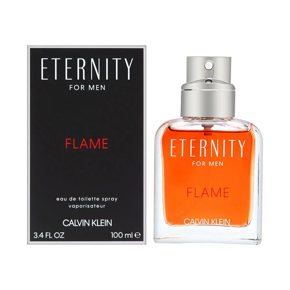 Eternity Flame By Calvin Klein 3.4 oz M EDT Spray by perfumesandrea