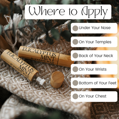 Eucalyptus Mint Bamboo Roller by Soulistic Root