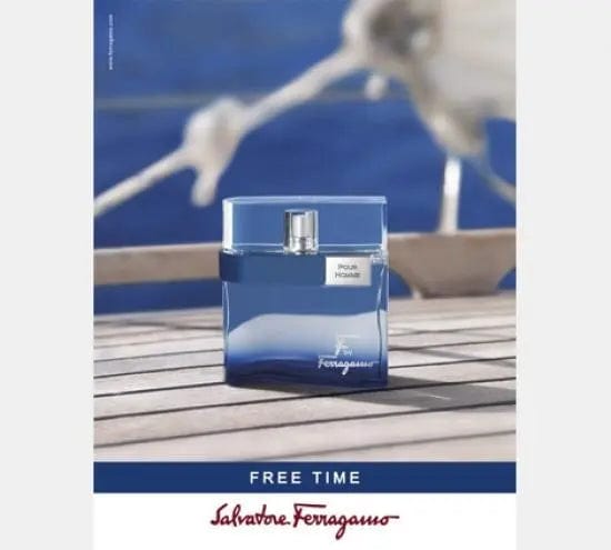 F Free Time By Salvatore Ferragamo For Men 3.3oz EDT Spray by perfumesandrea