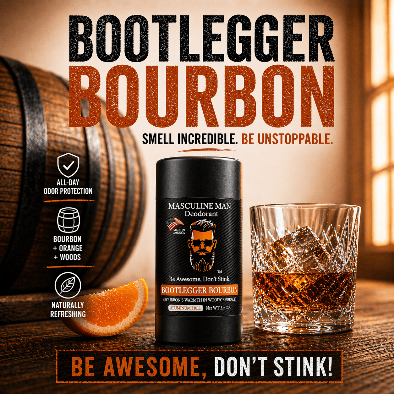 BOOTLEGGER BOURBON (2 Pack) by Masculine Man