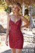 Nox Anabel F955 Glamorous Beaded Strapless Sheer Boned Waistline Dress by DiscountDressShop