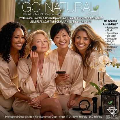 GO NATURAL® ALL-IN-ONE® Powder - Travel Gift Set by GO NATURAL®