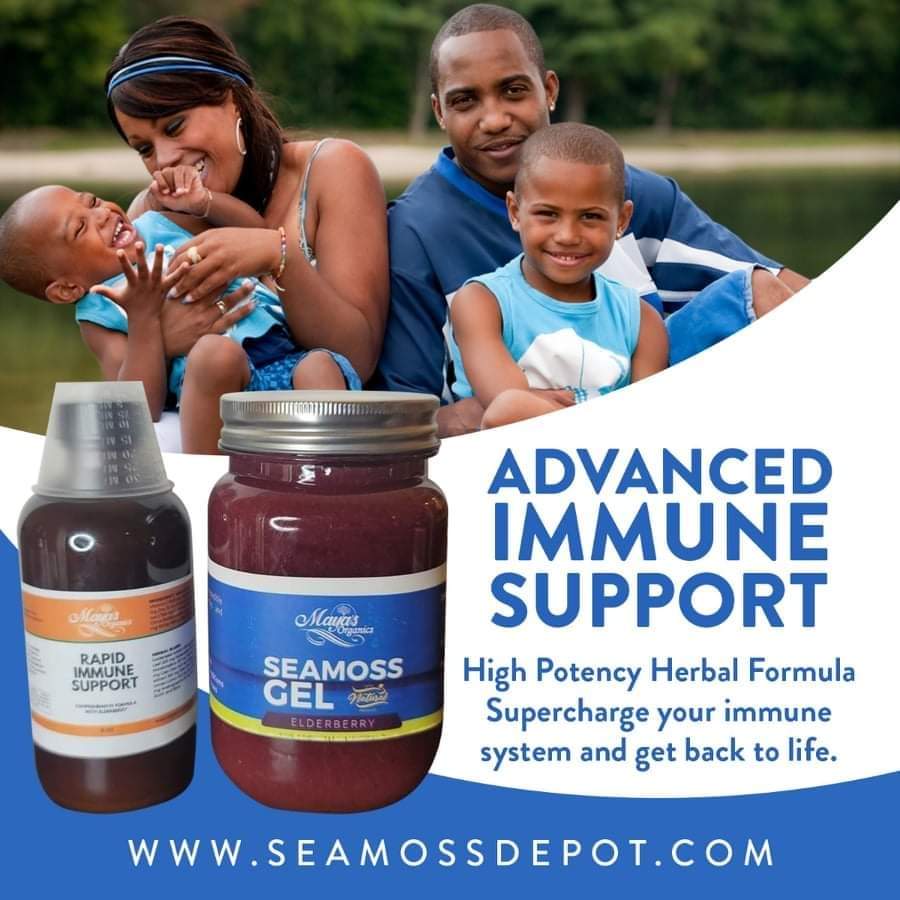 Rapid Immune Support Kit for Adults | Elderberry &amp; Sea Moss Gel – Fast-Acting Immunity Booster