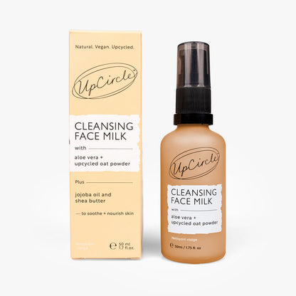 Cleansing Face Milk with Oat Powder - Travel Size by UpCircle