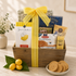 Lemon Breeze Cookies and Tea Summer Gift Tote by Alder Creek Gift Baskets