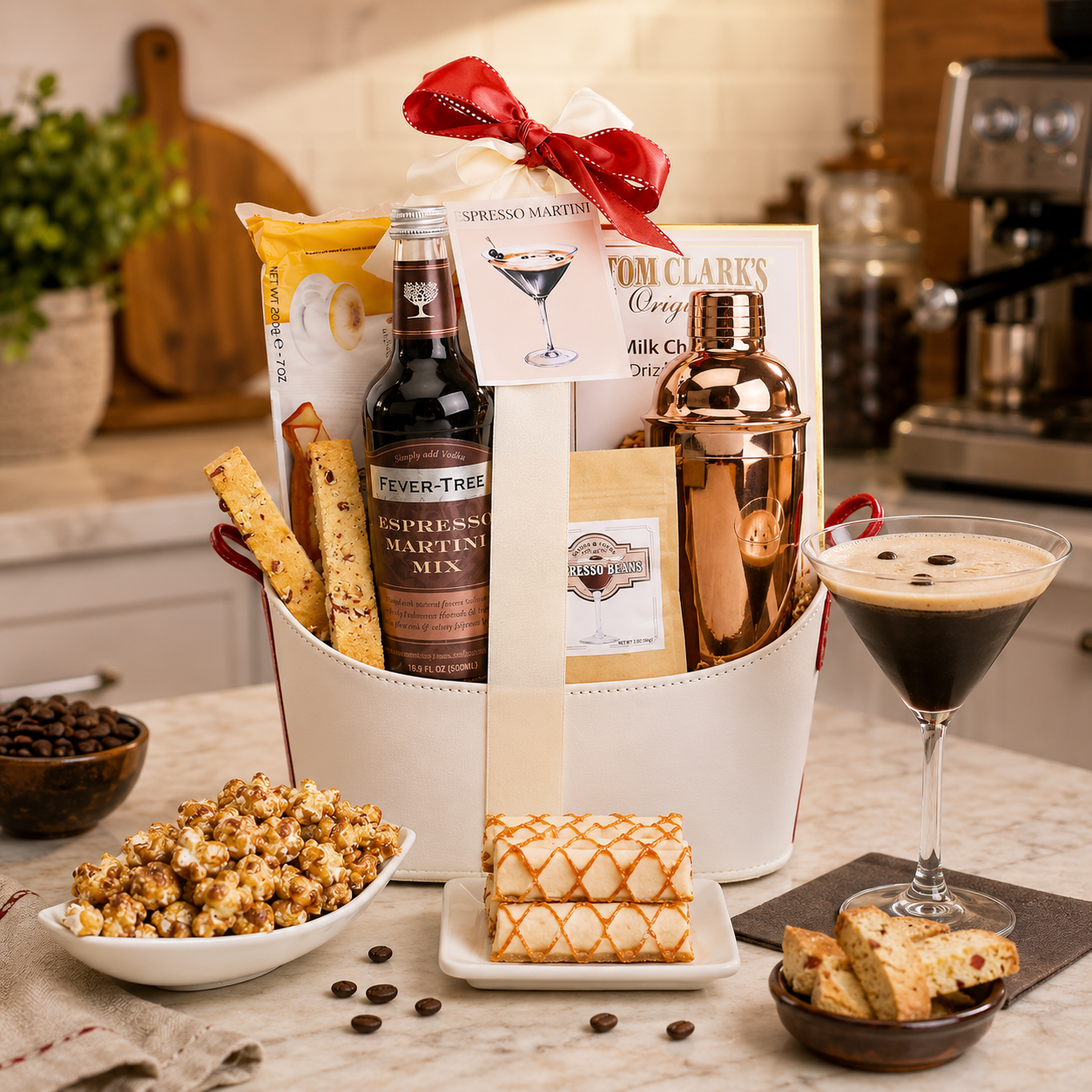 Espresso Martini Gift Basket by Alder Creek Gift Baskets