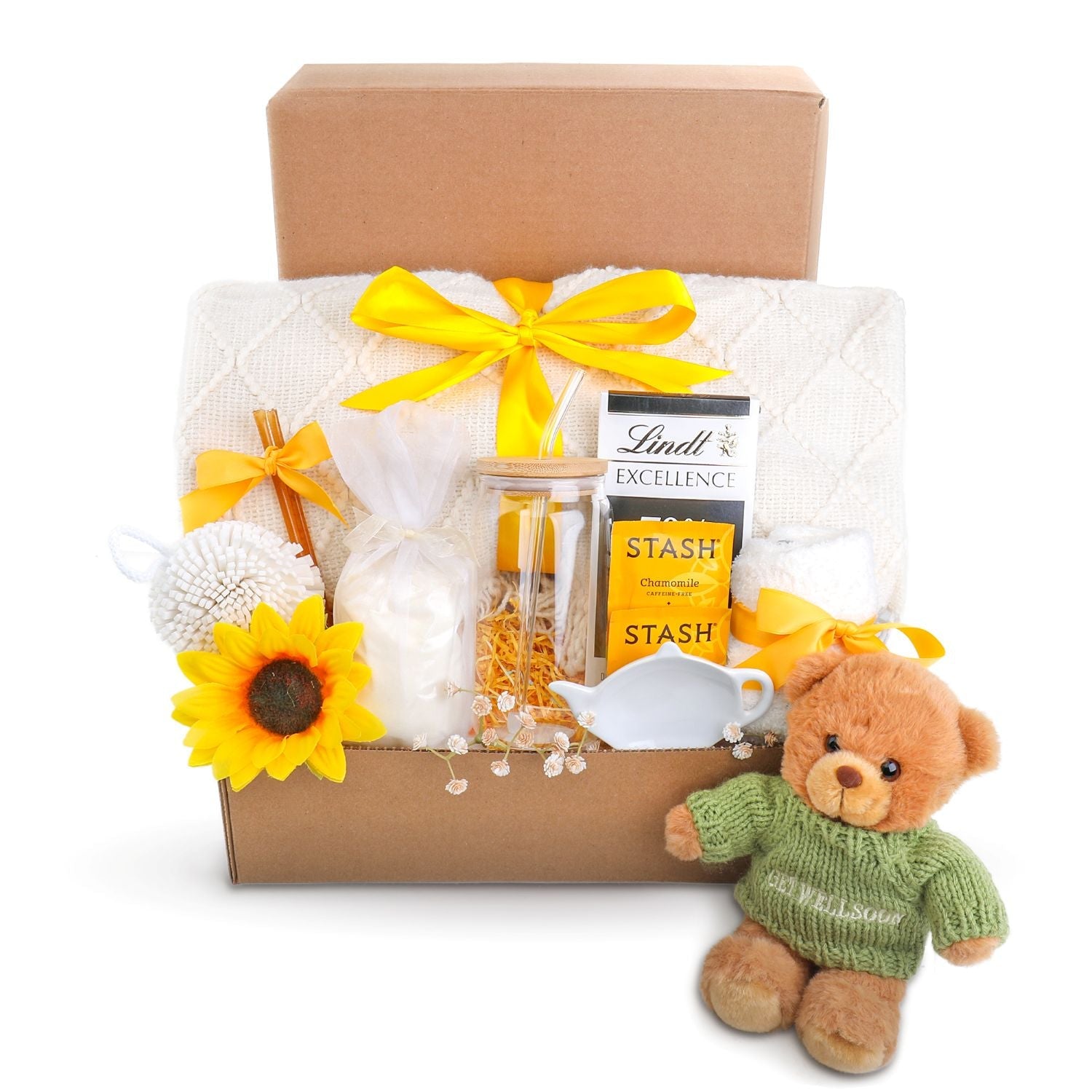 Comfort &amp; Care Relaxation Gift Box by Alder Creek Gift Baskets