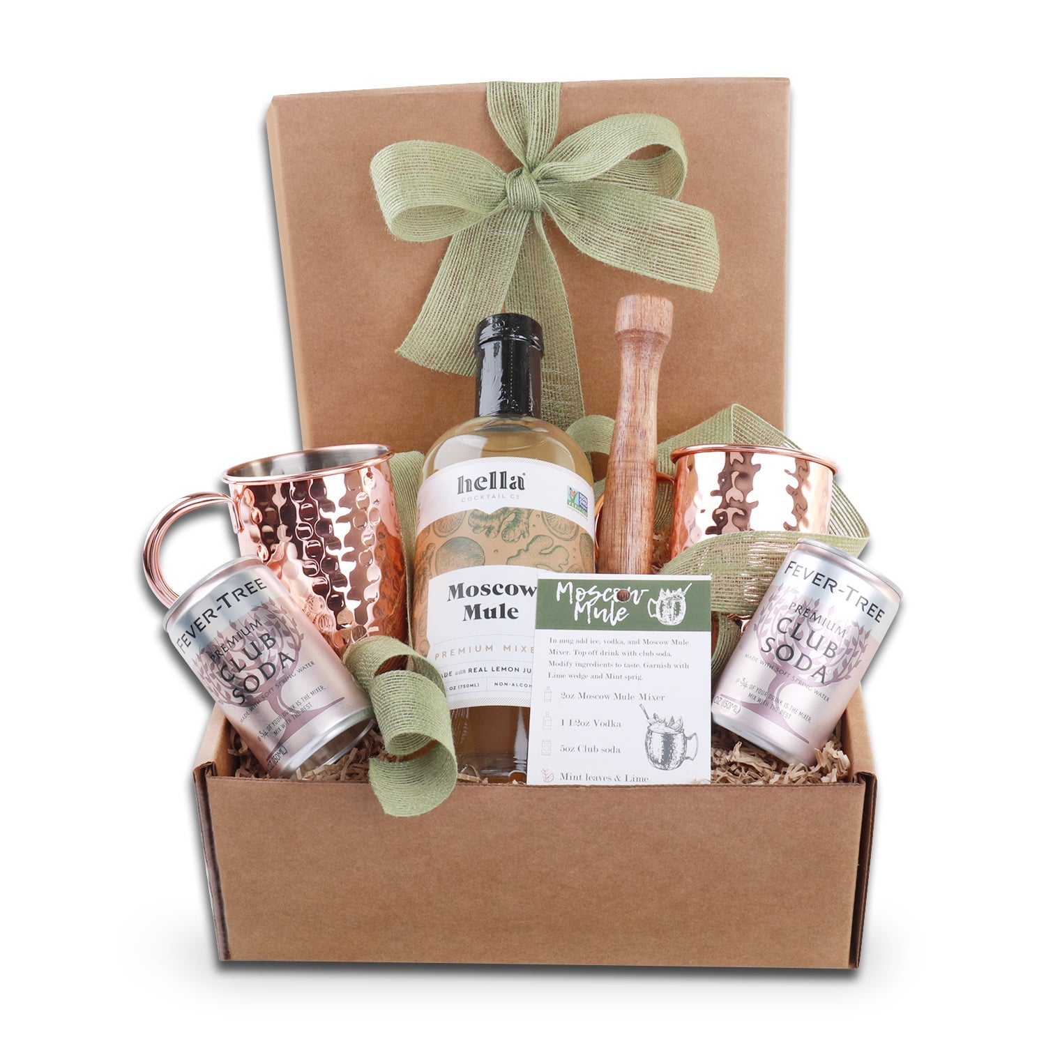 The Classic Moscow Mule Gift Box by Alder Creek Gift Baskets