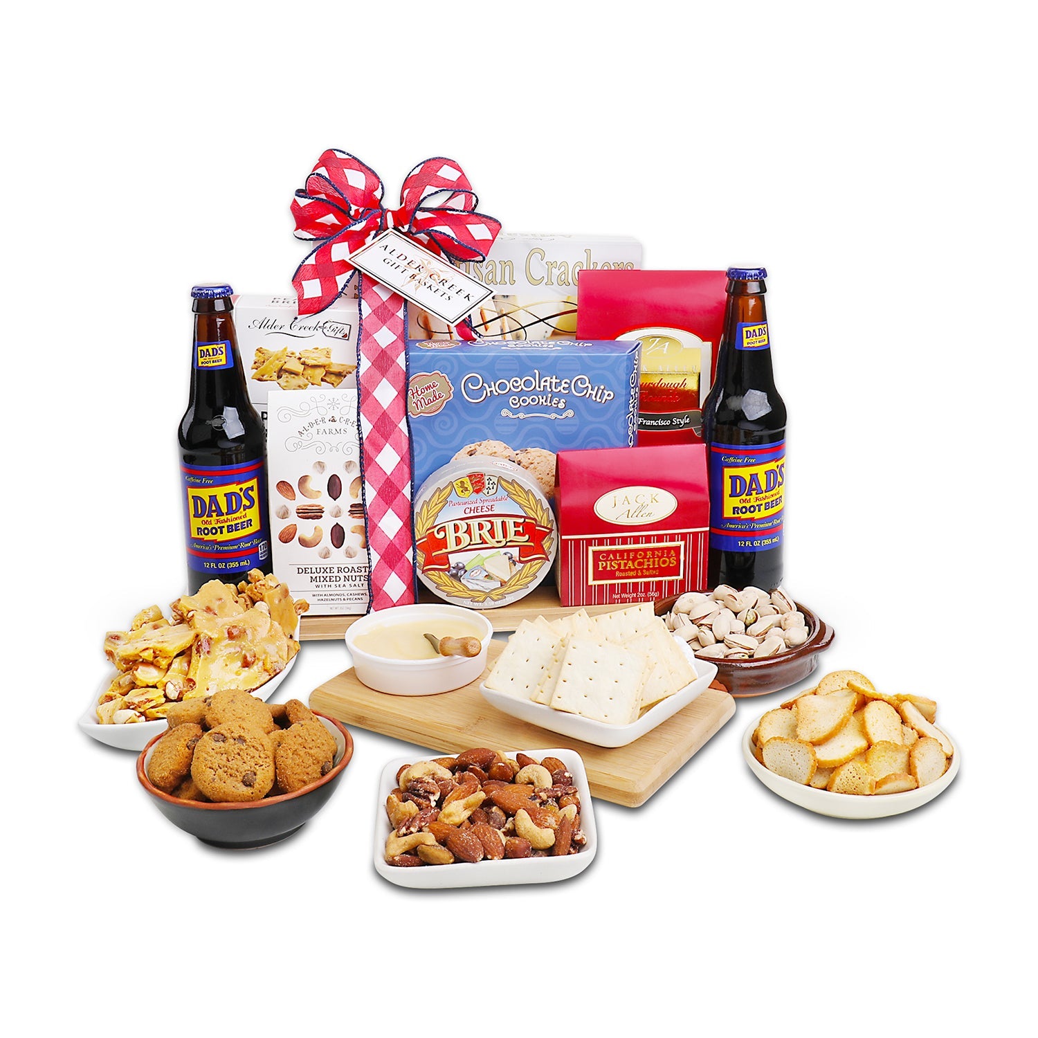 Summer Celebrations Charcuterie Cutting Board Gift Set by Alder Creek Gift Baskets