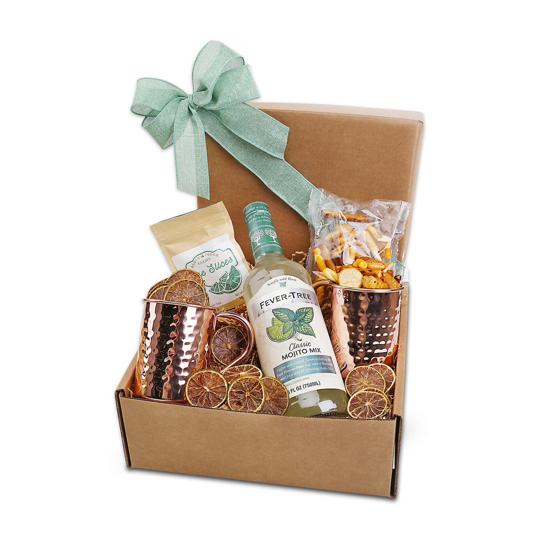 Minty Mojito Delight Cocktail Gift Box by Alder Creek Gift Baskets
