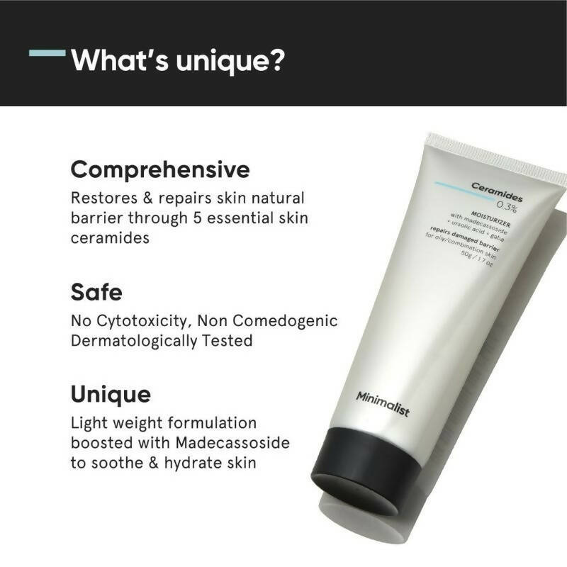 Minimalist 0.3% Ceramide Barrier Repair Moisturizing Cream by Dista