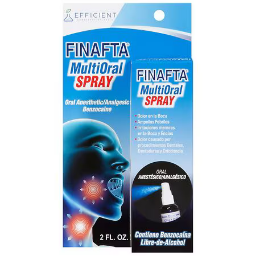 Finafta Multi-Oral Spray (2 oz) by Farmacias Savia