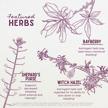 Flow Stopper, Lingering Cycle by WishGarden Herbs