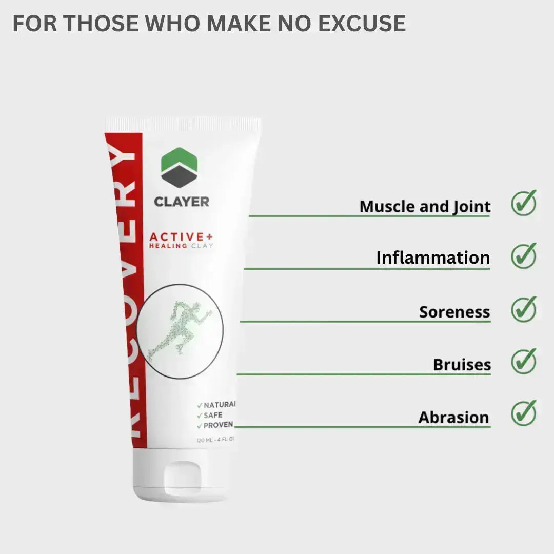 CLAYER RECOVERY - Medicinal Clay by CLAYER