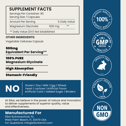 Magnesium Glycinate Capsules
